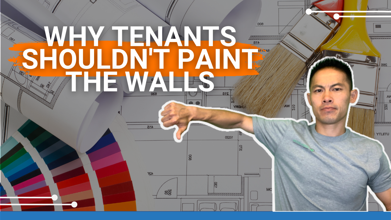 Why Tenants Shouldn't Paint the Walls